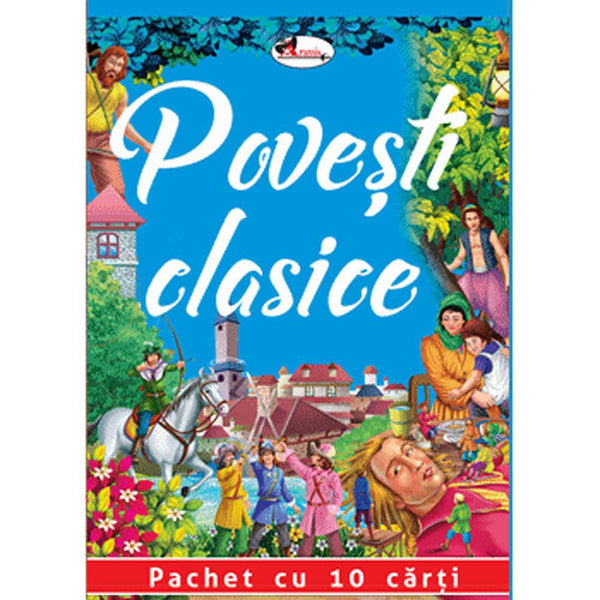 Povesti clasice - pachet cu 10 carti - Delumani - Magazin Online Romanesc 
