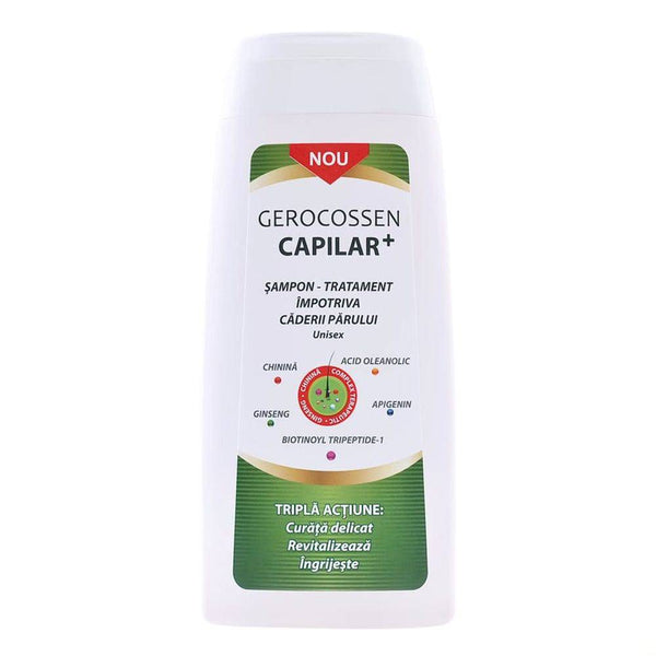 Sampon tratament impotriva caderii parului Capilar+ 275 ml, Gerocossen - Delumani - Magazin Online Romanesc 