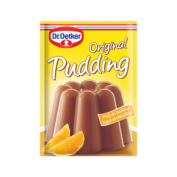 Budinca cu gust de ciocolată Dr. Oetker