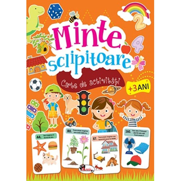 Minte sclipitoare. Carte de activitati +3 ani - Dreamland Publications